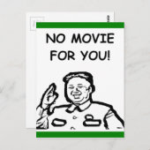 koreanisches Hacken Postkarte (Vorne/Hinten)