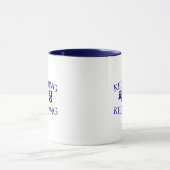 Koreanisches Hangul "Paiting" Fighting Keep Going Tasse (Zentrum)