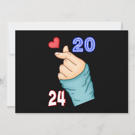 Koreanisches Herz 2024 Ankündigung (Vorderseite)