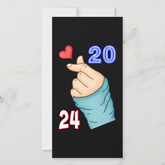 Koreanisches Herz 2024 Ankündigung (Vorderseite)