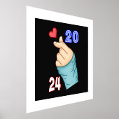 Koreanisches Herz 2024 Foliendrucke (Ablage )