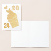 Koreanisches Herz 2024 Folienkarte (Anzeige)