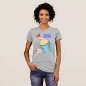 Koreanisches Herz 2024 T-Shirt (Vorne ganz)