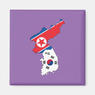 Koreanisches Kartenwort Magnet