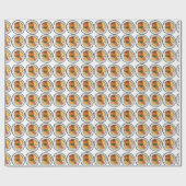 Koreanisches Sushi Gimbap Kimbap-Muster Geschenkpapier (Flach)