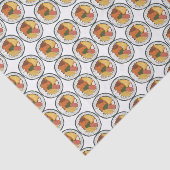 Koreanisches Sushi Gimbap Kimbap-Muster Seidenpapier (Ausschnitt)