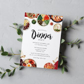 Koreanisches Themenabend Party Einladung