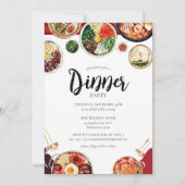 Koreanisches Themenabend Party Einladung (Vorderseite)