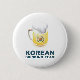 Koreanisches trinkendes Team Button