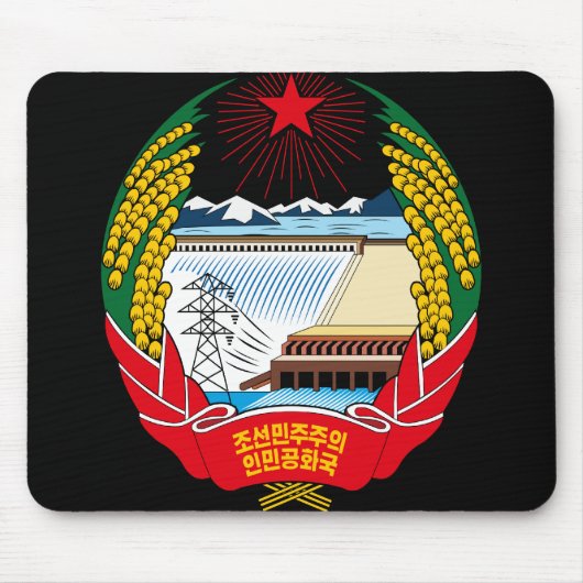 Koreanordemblem Mousepad (Vorne)