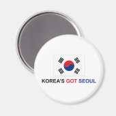 Koreas Got Seoul Magnet (Vorderseite/Rückseite)