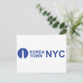 KOREATOWN NYC POSTKARTE (Stehend Vorderseite)