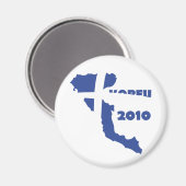 Korfu 2010 magnet (Vorderseite/Rückseite)