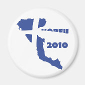 Korfu 2010 magnet (Vorne)