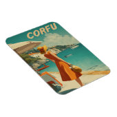 Korfu 50er Vintag Magnet (Rechte Seite)