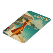 Korfu 50er Vintag Magnet (Linke Seite)