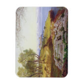 Korfu aus Ascension, c.1856-64 (Öl auf Leinwand) Magnet (Vertikal)