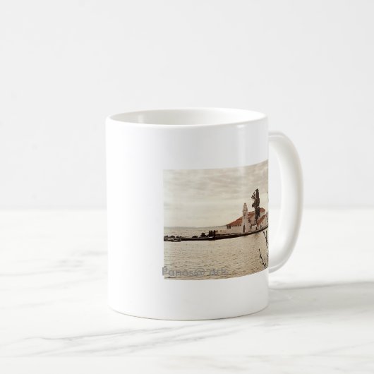 Korfu, Griechenland Kaffeetasse (VorderseiteRechts)