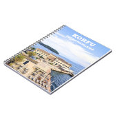 Korfu Griechenland Notizblock (Linke Seite)