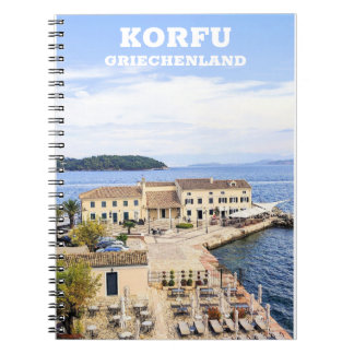 Korfu Griechenland Notizblock