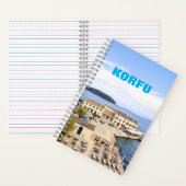 Korfu Griechenland Notizblock (Innen)