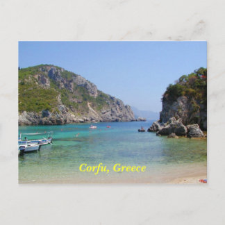 Korfu, Griechenland Postkarte