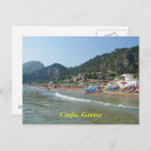 Korfu, Griechenland Postkarte (Vorne/Hinten)
