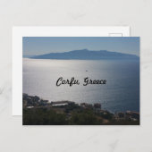 Korfu, Griechenland Postkarte (Vorne/Hinten)