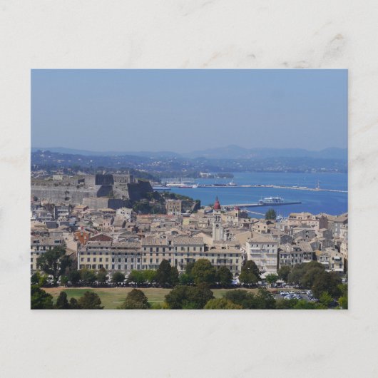 Korfu, Griechenland Postkarte (Vorderseite)