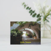 Korfu, Griechenland Postkarte (Stehend Vorderseite)