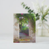 Korfu, Griechenland Postkarte (Stehend Vorderseite)