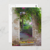 Korfu, Griechenland Postkarte (Vorne/Hinten)