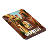 Korfu Griechenland Reise Magnet (Rechte Seite)