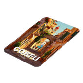 Korfu Griechenland Reise Magnet (Linke Seite)