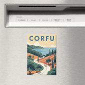 Korfu Griechenland Travel Magnet (In Situ (Geschirrspüler))