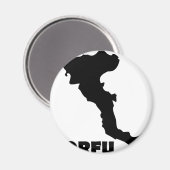 Korfu Magnet (Vorderseite/Rückseite)