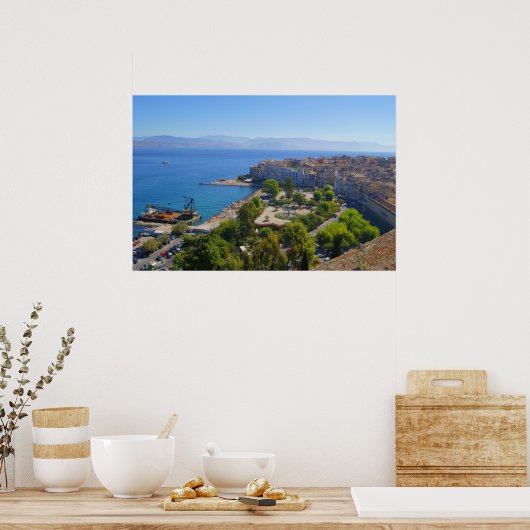 Korfu Poster (Küche)