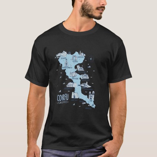 Korfu T-Shirt (Vorderseite)