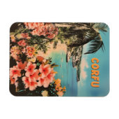 Korfu Vintag Magnet (Horizontal)