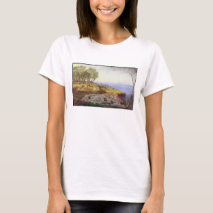 Korfu von der Besteigung, c.1856-64 (Öl auf T-Shirt