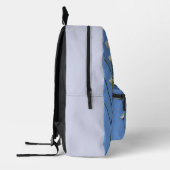 Korfu-Wildblumen Bedruckter Rucksack (Links)