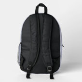 Korfu-Wildblumen Bedruckter Rucksack (Rückseite)