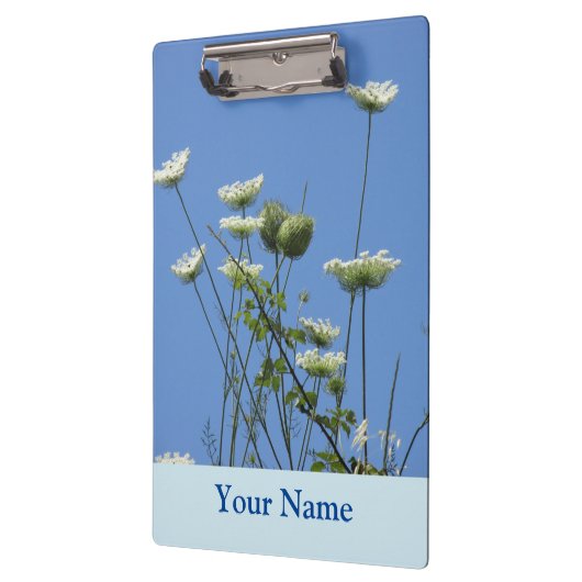 Korfu-Wildblumen Klemmbrett (Links)