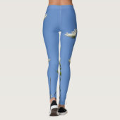 Korfu-Wildblumen Leggings (Rückseite)