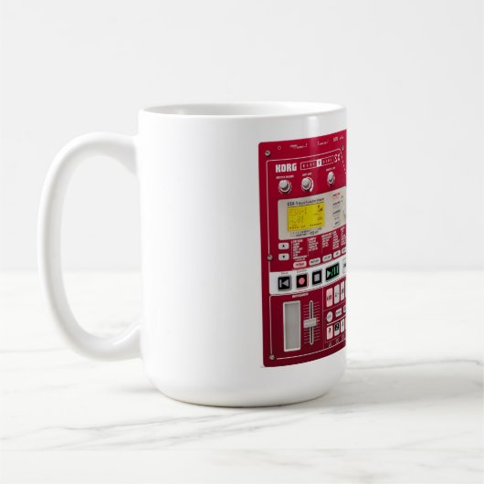Korg Electribe SX Kaffeetasse (Links)