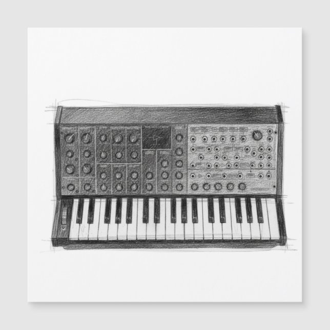 Korg MS 20 Magnetkarte (Vorderseite)