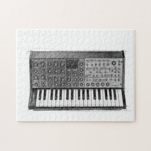 Korg MS 20 Puzzle (Horizontal)