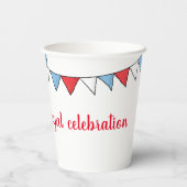 Korgapapapapier Pappbecher (Rückseite)