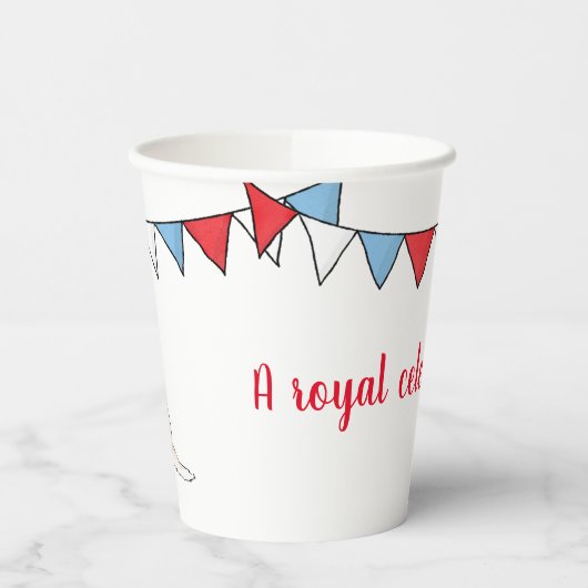 Korgapapapapier Pappbecher (Links)