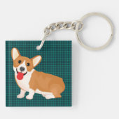 Korgenhund Schlüsselanhänger (Rückseite)